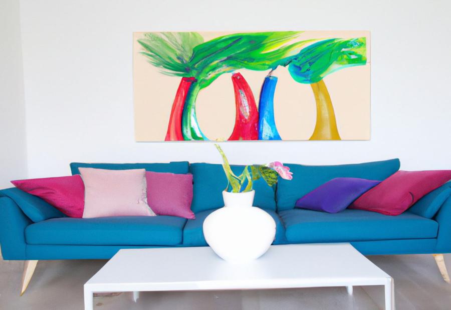 Elevating Your Living Room with Striking Wall Art 