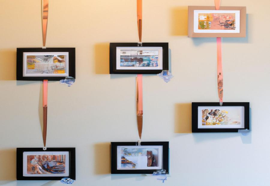 Permanent solutions for hanging art prints 
