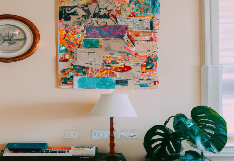 Temporary solutions for hanging art prints 