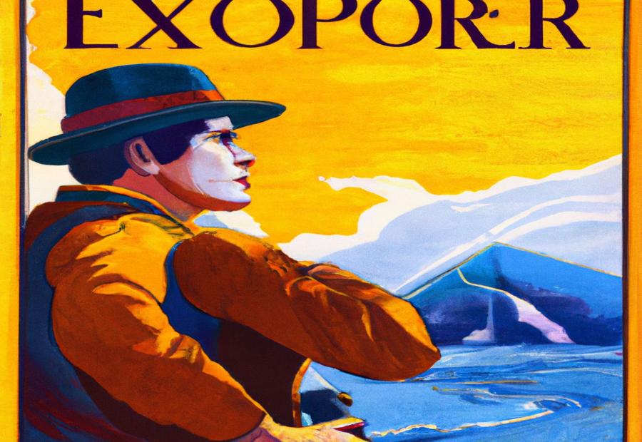 The artistic characteristics and techniques used in vintage travel posters 