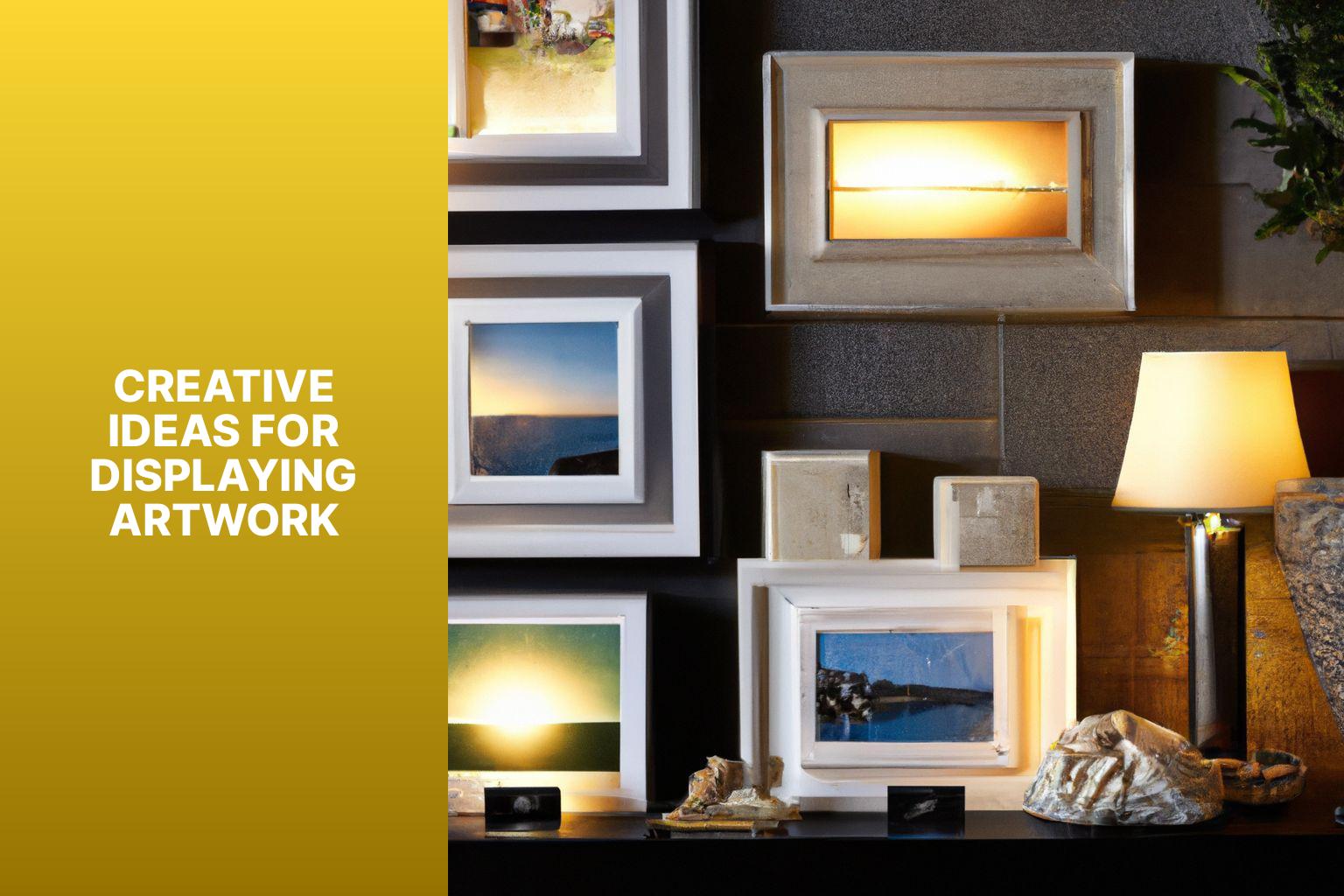 Creative Ideas for Displaying Artwork - Art on Wall: Creative Ideas for Displaying Your Artwork 