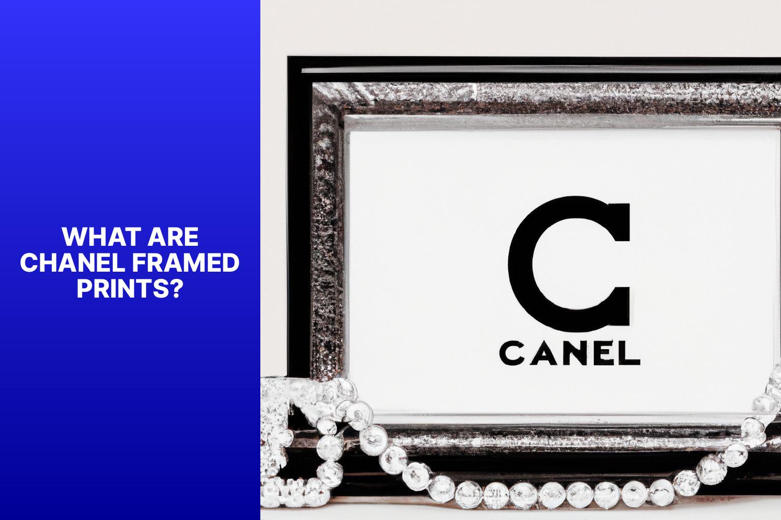 What Are Chanel Framed Prints? - Chanel framed prints Australia 