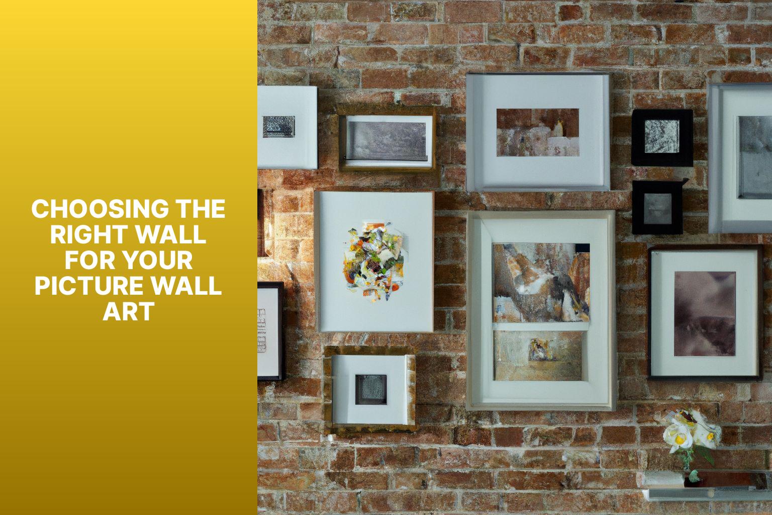 Choosing the Right Wall for Your Picture Wall Art - Creating a Picture Wall Art in Your Home 